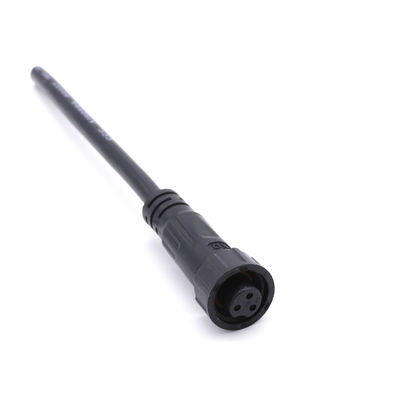 O PVC impermeável fêmea M13 CCC do conector de cabo PA66 certificou