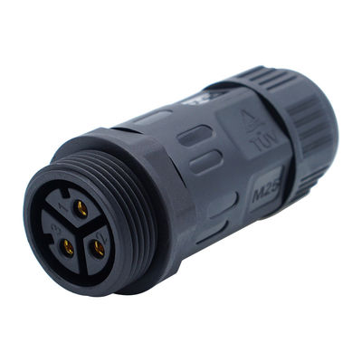 M16 Tipo de parafuso IP68 Plug Conectores de plugues impermeáveis masculinos e femininos