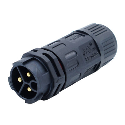M16 Tipo de parafuso IP68 Plug Conectores de plugues impermeáveis masculinos e femininos