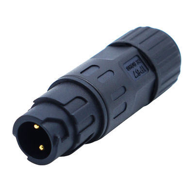M16 Tipo de parafuso IP68 Conectores de tomada impermeáveis masculino e feminino para iluminação LED exterior