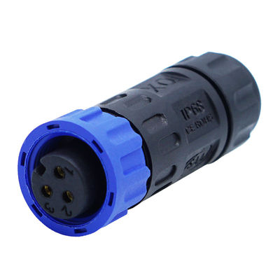 IP67 Nylon M12 Nylon LED conector de cabo à prova d'água
