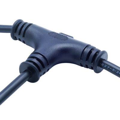 IP68 Iluminação de banda LED Conector tipo T à prova d'água