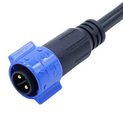 Exemplos gratuitos Conector de tomada à prova d'água masculino-feminino auto-bloqueio M20 Tipo PA66