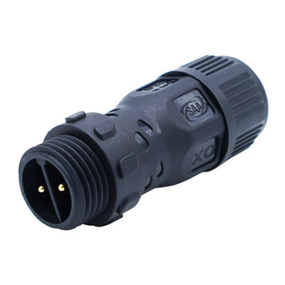 IP68 Conector de cabeça de cotovelo M16 Conector à prova d'água de tipo parafuso masculino e feminino