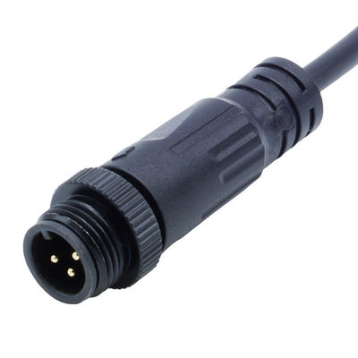 Conectores de tipo parafusos impermeáveis M12 IP68 para lâmpadas LED externas