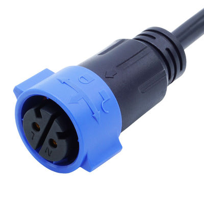IP67 M25 Bloqueio por empurrão 30A Conectores de tomada elétrica à prova d'água