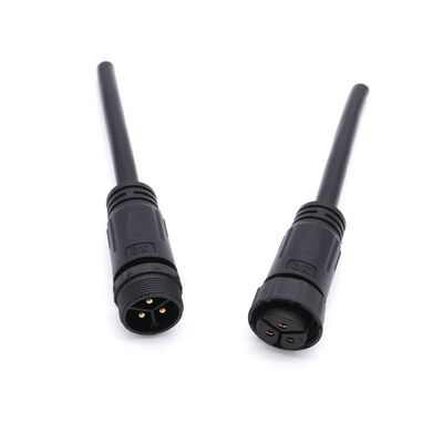 Conectores à prova d'água M20 3+3 3+2 núcleos de nylon PVC IP68 verde para iluminação