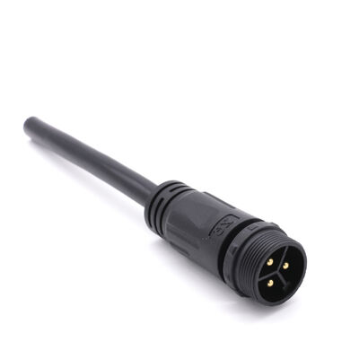 Conectores à prova d'água M20 3+3 3+2 núcleos de nylon PVC IP68 verde para iluminação