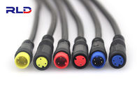 5 conectores de desconexão rápida impermeáveis do fio do Pin, conector de cabo impermeável para Ebike